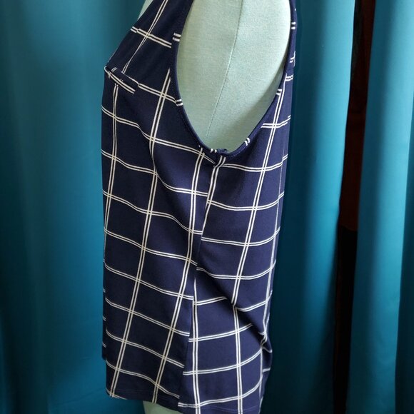 Dark Blue blouse with gold buttons - M - Picture 4 of 8